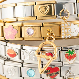 Flower Italian Charm- Studio