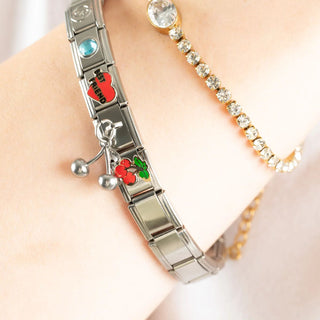 Yin and Yang Italian Charm- Model