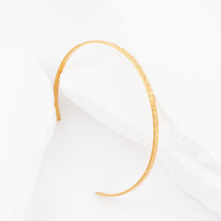 Hammered Cuff Bracelet- Studio