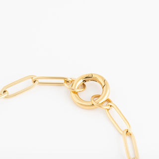 14K Gold Filled PLUS™ Charm Keeper Chain Bracelet