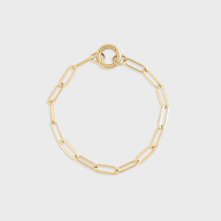 14K Gold Filled PLUS™ Charm Keeper Chain Bracelet- Main