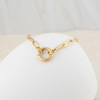 14K Gold Filled PLUS™ Charm Keeper Chain Bracelet