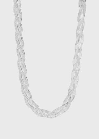 Interwoven Herringbone Necklace