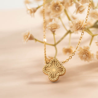 Lucky Clover Charm Necklace