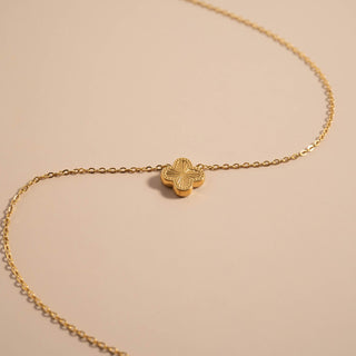 Lucky Clover Charm Necklace