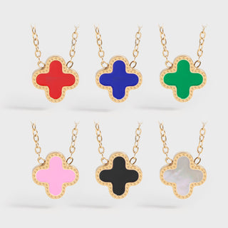 Lucky Clover Charm Necklace