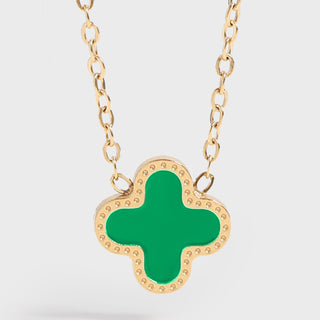Lucky Clover Charm Necklace