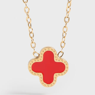 Lucky Clover Charm Necklace