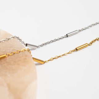 Satellite Bar Chain Bracelet