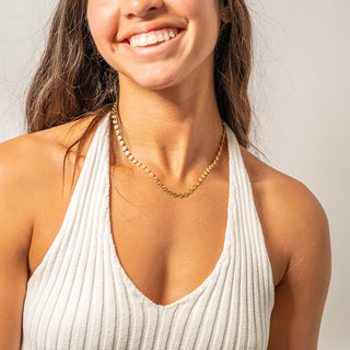 Sunburst Chain Necklace