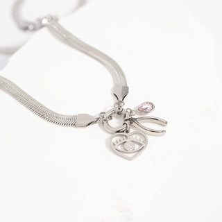Teardrop Birthstone Charm