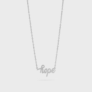 Hope Necklace- stainless main 