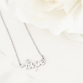 Hope Necklace- stainless studio 