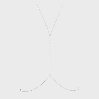 Silver Full Body Lip Chain