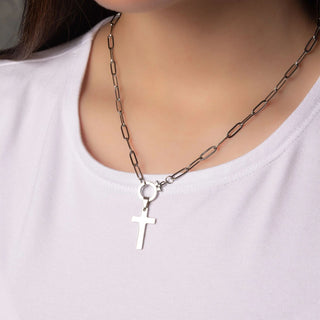 Circle Carabiner Necklace