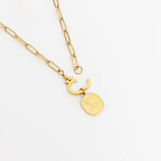 Circle Carabiner Necklace