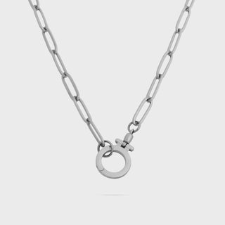 Circle Carabiner Necklace