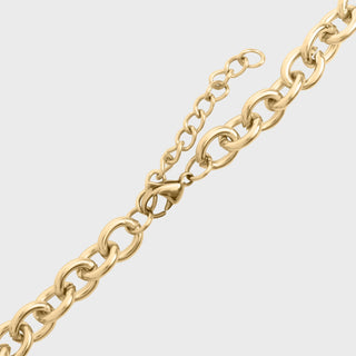 Chunky Chain Lariat Necklace