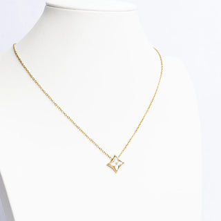 Mother Of Pearl Star Necklace