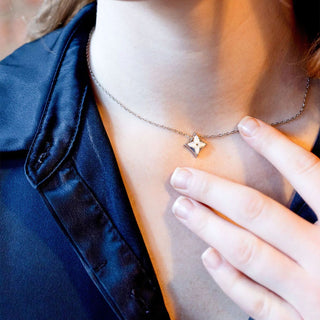 Mother Of Pearl Star Necklace