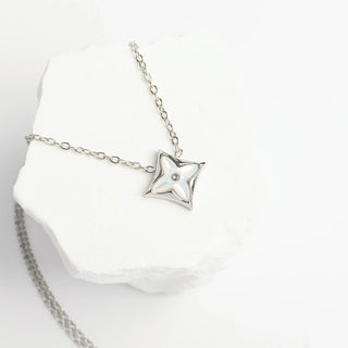 Mother Of Pearl Star Necklace