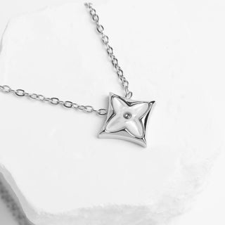 Mother Of Pearl Star Necklace