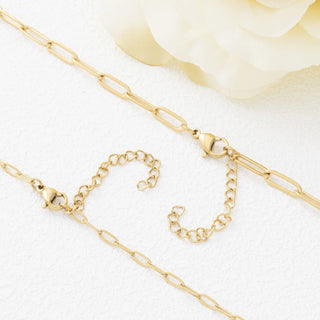 14K Gold Filled PLUS™ 2.5mm Paperclip Chain Necklace- Studio