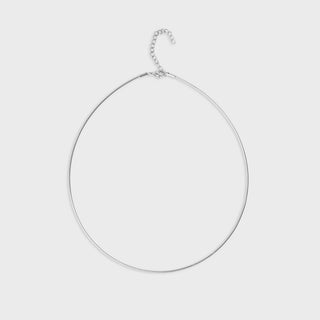 Silver Collar Necklace