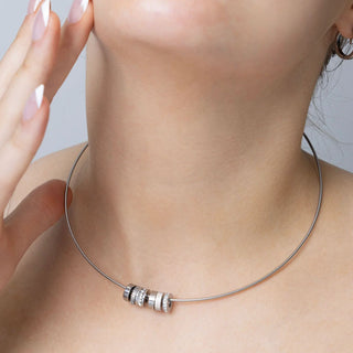 Silver Collar Necklace