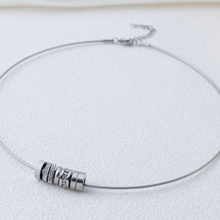 Silver Collar Necklace