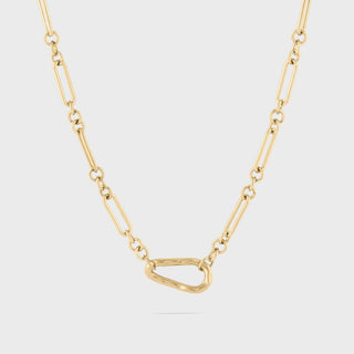 Mixed Link Carabiner Necklace - Main