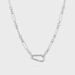 Mixed Link Carabiner Necklace - Main