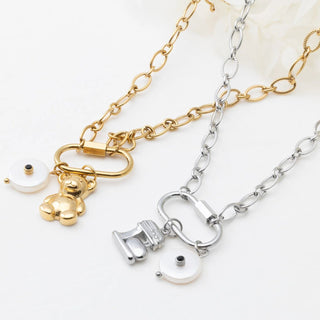 Loop Chain Carabiner Necklace - Studio