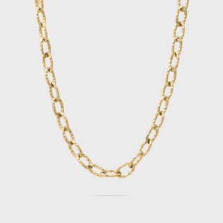 Cable Link Chain Necklace- Gold main 