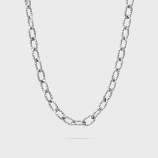 Cable Link Chain Necklace- Silver main 