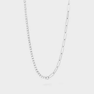 Lock Carabiner Split Chain Necklace- Main