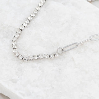Lock Carabiner Split Chain Necklace- Studio