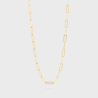 Lock Paperclip Necklace- Main