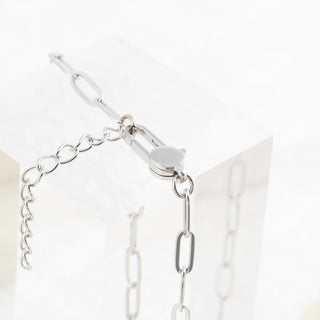 Lock Paperclip Necklace- Studio