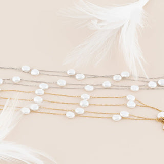 Layered Pearl Necklace- Studio