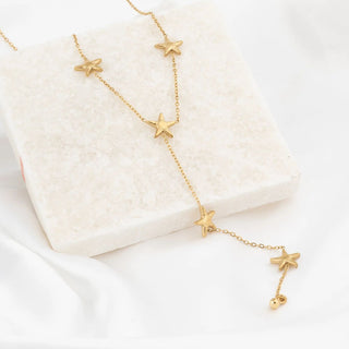 Star Lariat Necklace- Studio