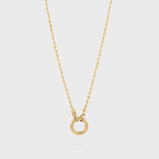Beaded Charm Holder Necklace- Main