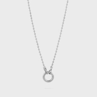 Beaded Charm Holder Necklace- Main