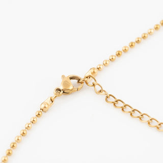 Beaded Carabiner Necklace- Studio