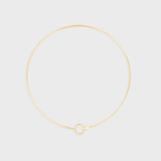 Charm Holder Collar Necklace- Main