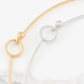 Charm Holder Collar Necklace- Studio