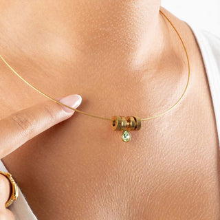 Locking Collar Necklace- Model