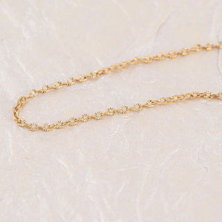 14K Gold Filled PLUS™ Crimped Oval Link Chain Necklace