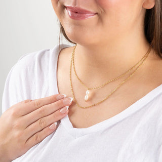 14K Gold Filled PLUS™ Crimped Oval Link Chain Necklace