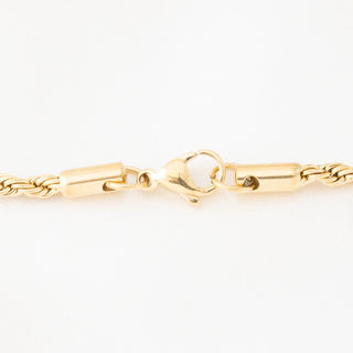 14K Gold Filled PLUS™ Rope Chain Necklace- Clasp